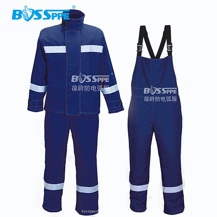 Paucyaki BOSSPPE anti-arc uniform 4-44 Card electrician protective clothing flame-retardant anti-arc protective clothing