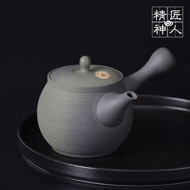 Spot Japan imports Changslide burning stone dragon kilns Kiln Change Teapot side to make the emergency tea maker tea set