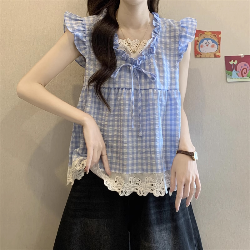 Tailor's Academy As556 Lace-Up Flutter Sleeve Doll Blouse Pattern Women's Lace Patchwork Blouse Shirt Pattern Tailor's Academy As556 Lace-Up Flutter Sleeve Doll Blouse Pattern Women's Lace Patchwork Blouse Shirt Pattern