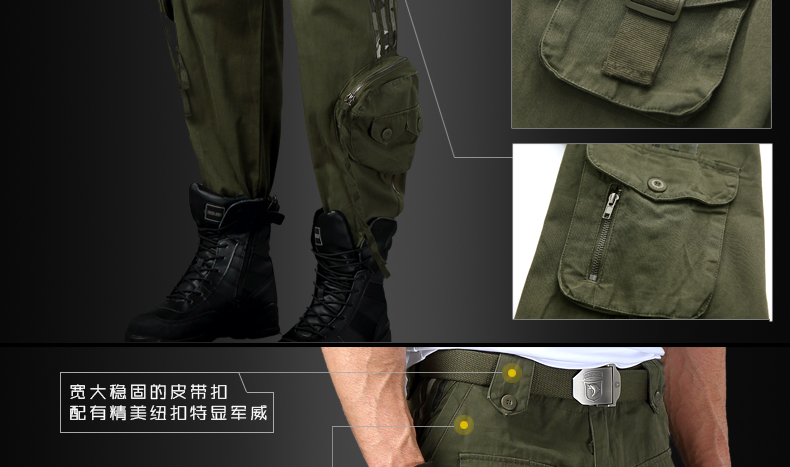 Hu Xiaoying ngoài trời leo núi quân đội fan trang phục Commando lĩnh vực ngắn tay phù hợp với áo thun nam mùa xuân và bộ đồ mùa hè - Những người đam mê quân sự hàng may mặc / sản phẩm quạt quân đội quan ao bo doi