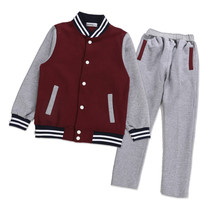 Spring and autumn clothes Garden clothes Primary and secondary school students school uniforms Sports suits British college style childrens baby tops Class clothes jackets