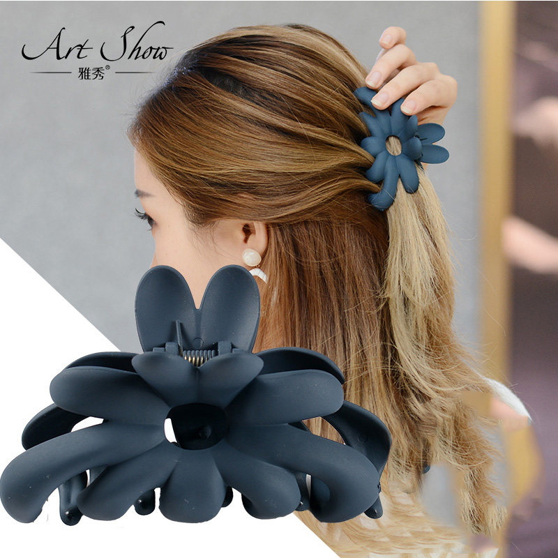 Hair clip back head grab clip female medium size elegant and simple clip hair top clip large plate hair clip hair clip bath clip