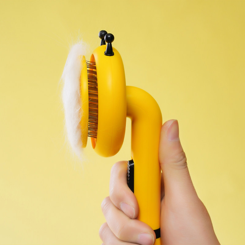 Cat Comb Small Bee to float Mao Space Cat Pumpkin Comb Open Knot Cleaning Shells Comb hair Hair Brush cat Cat Seminal