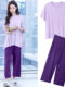 Modal maternity pajamas with breast pads, pregnancy summer confinement clothes, adjustable summer home clothes, thin postpartum clothes
