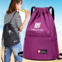 Swimming bag Wet and dry separation storage backpack Mens and womens sports beach bag Student drawstring waterproof drawstring bag