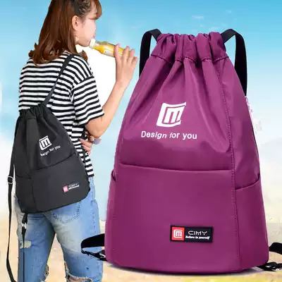 Swimming bag dry and wet separation storage backpack for men and women sports beach bag student tug waterproof drawstring bag