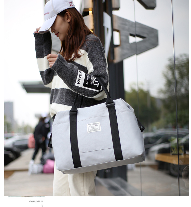 Túi du lịch công suất lớn túi du lịch unisex túi đeo vai hành lý xách tay nhẹ túi du lịch thể dục thể thao túi du lịch