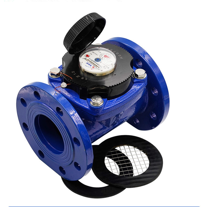 Emmeco 069 large caliber dry flange water meter LXLG-E antifreeze removable movement dry water meter DN100