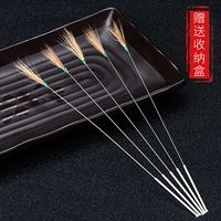 Серебряная игла куриные волосы (5)