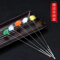 Яркие гусиные волосы (5) цвет случайные цвета