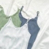 Phiên bản Hàn Quốc của voan áo sơ mi dây nhỏ nữ mùa hè nữ 2019 mới phổ biến áo sơ mi không tay nhỏ ngọt ngào ngọt ngào - Áo ba lỗ