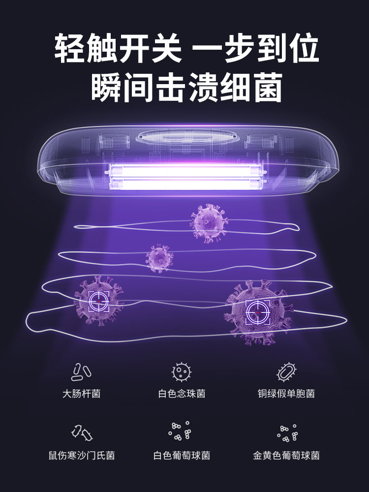 Baby Bottle Sterilizer, Small Household Ultraviolet Sterilizer Cabinet with Drying Function, Two-In-One Machine, Specially Designed for Babies