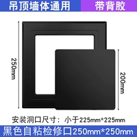 Черный самоопредвенный инспекция Внешний диаметр 250*250