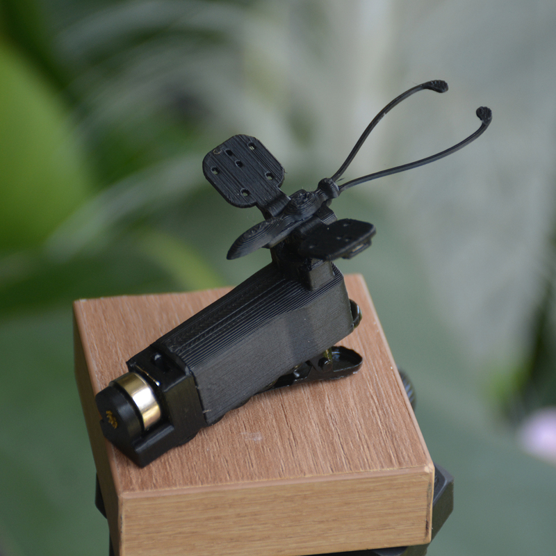 Automatic Butterfly Opener, Simulated Moving Wings Opening and Closing Specimen Decoration DIY Hairpin Cosplay Ornament