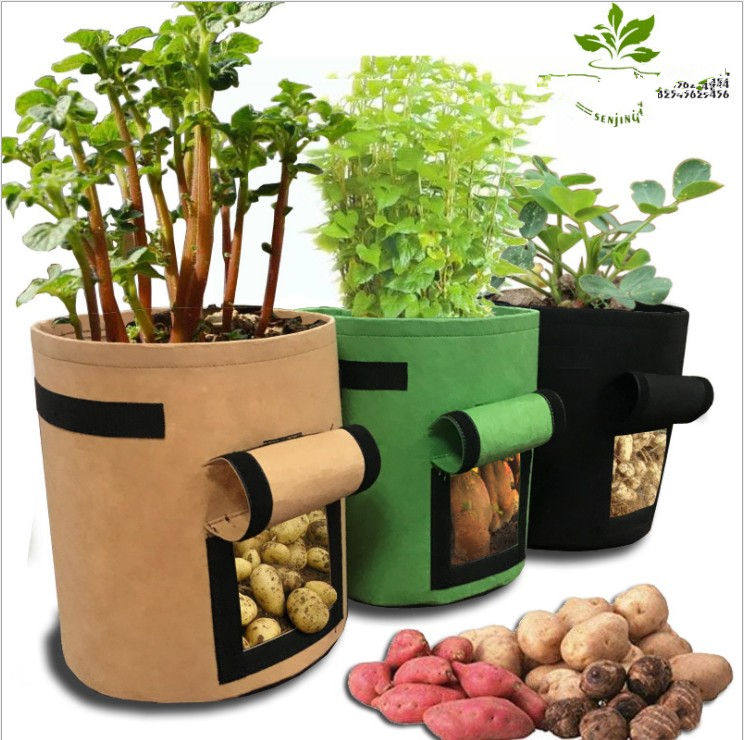 Sweet potato Potato growing bag grow bag Plant bag Beauty plant bag Tree planting bag Plant growing bag Potato pot