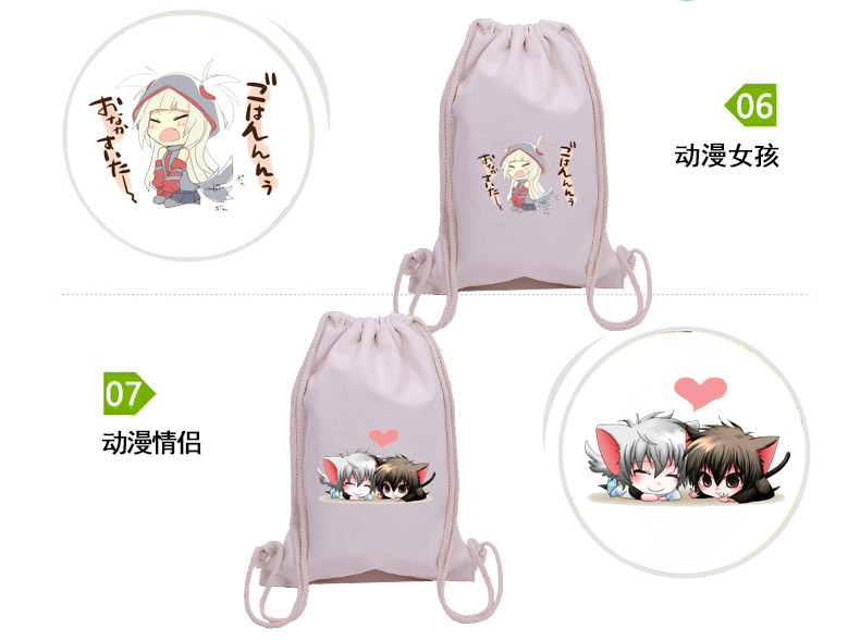 Tự tay vẽ túi chùm tia tự làm DrawString ba lô nam nữ túi vải ba lô tùy chỉnh in logo balo lv nam