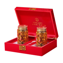 Nanjing Tongrentang High Altitude Kunlun Xueju Xinjiang Special Chrysanthemum Throne Tianshan Red Blood Chrysanthemum Flower Tea Gift Box