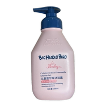 BIG HEADED BIRD Childrens Blue Chamomile Shower Gel 308ml bottle