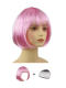 ສີຜົມນັກສຶກສາ bob masquerade ພັກ wig cosplay ນ້ອຍ apple headdress bobo headgear
