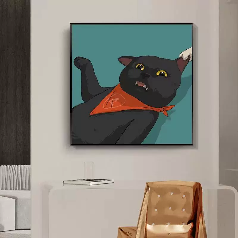Cartoon cute sofa for bed, for beloved, cat