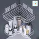 KitchenShelfBathroomAccessoriesPunchFreeCornerRack