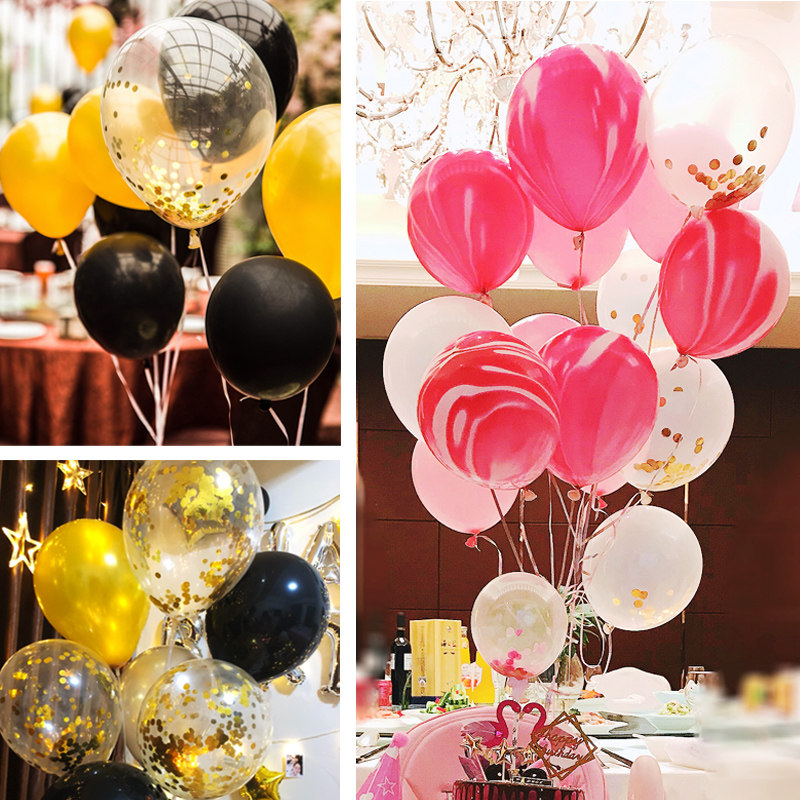 ins Net red creative wedding wedding supplies Daquan Children's baby suit balloon decoration Warm wedding room decoration