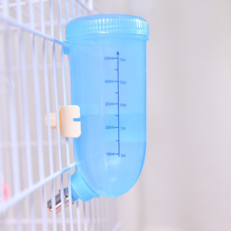 Trick or Treat Pet Supplies Trick or Treat Wall-mounted Kettle 500ml Dog Drinker Dog Cage Wall-mounted Drinking Kettle