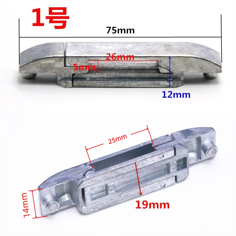 Double-Hinged Window Handle with Toggle Fork, Aluminum Alloy Door and Window Handle Lock Component, up and down Sliding Transmission Device, Intermediate Piece, Window Lock Double-Hinged Window Handle with Toggle Fork, Aluminum Alloy Door and Window Handle Lock Component, up and down Sliding Transmission Device, Intermediate Piece, Window Lock