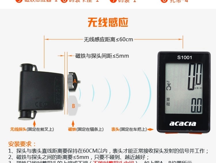 Compteur de vélo ACACIA - Ref 2439068 Image 15