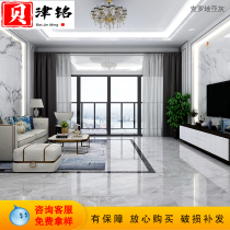 Foshan manufacturers straight hair tile floor tiles 800x800 living room floor tiles gray marble simple non-slip