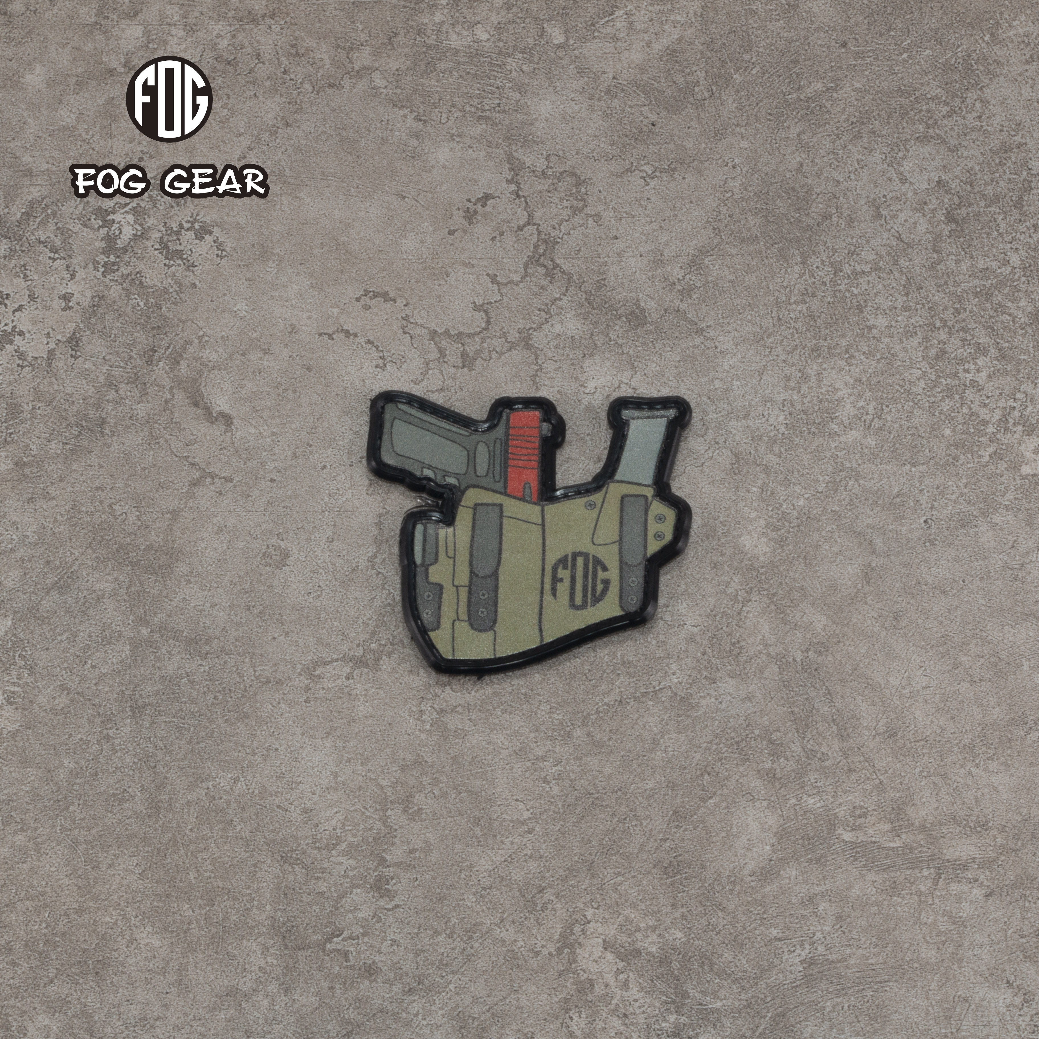 (FogGear) IWB sidecar holster medallion tactical personalized Velcro