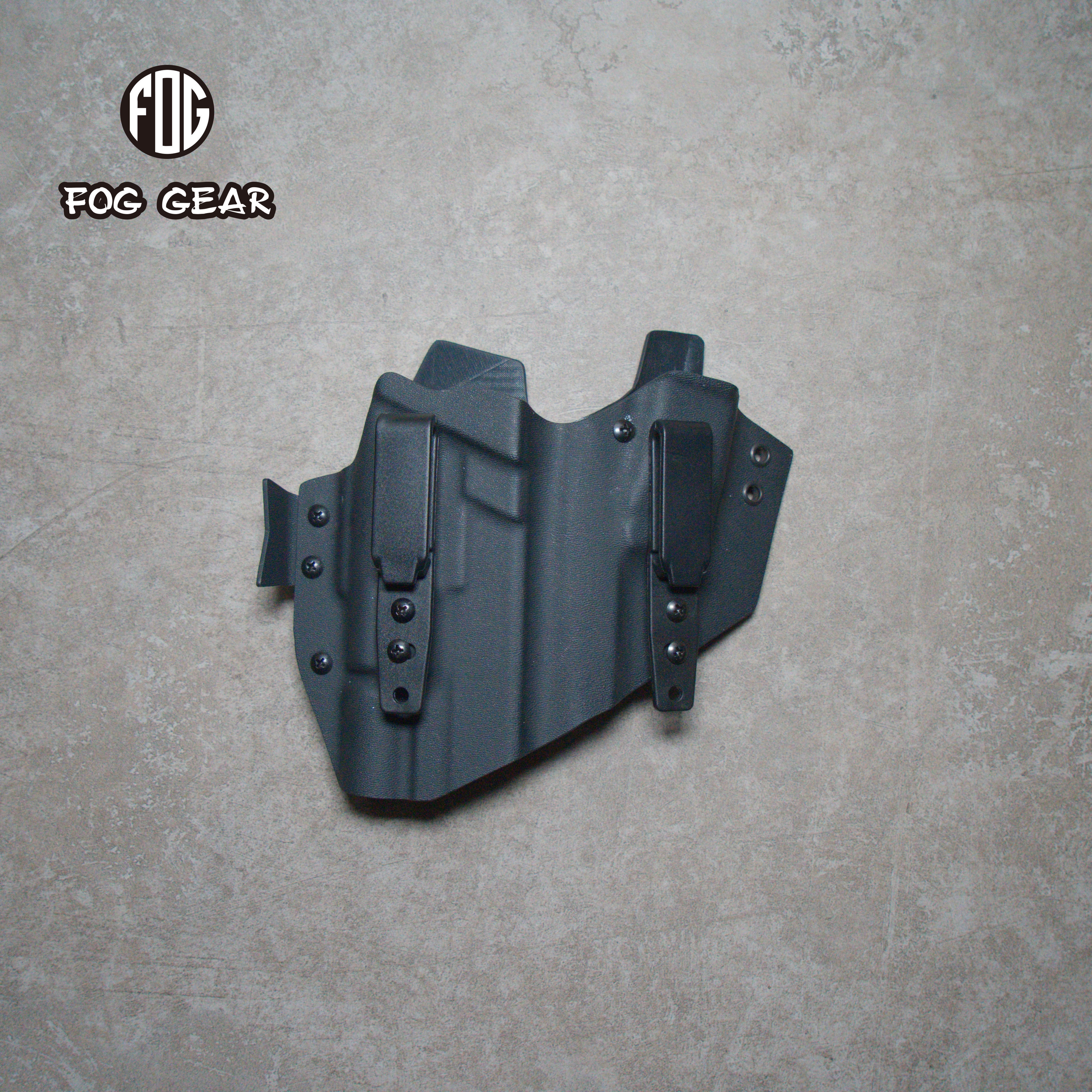 (FogGear)IWB Parallel Kydex sidecar holster G17G34 G19OLIGHT