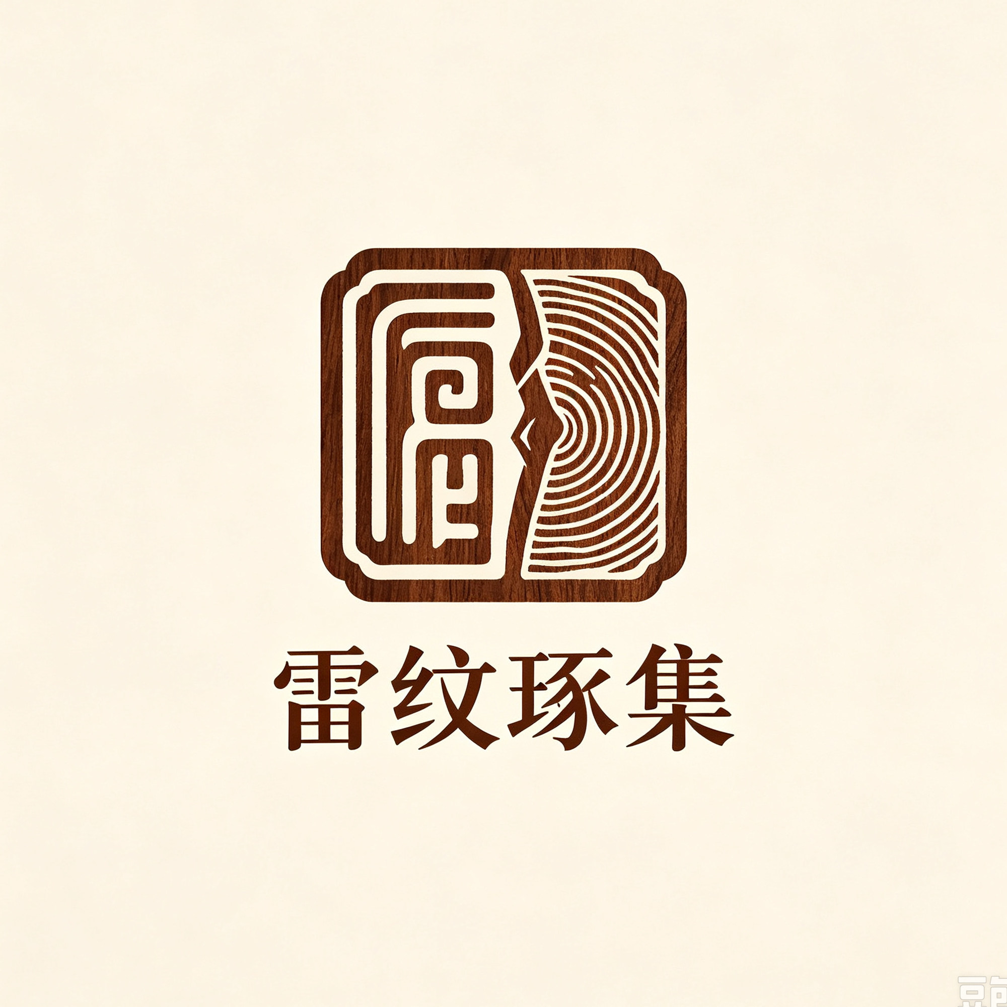 雷纹琢集的LOGO