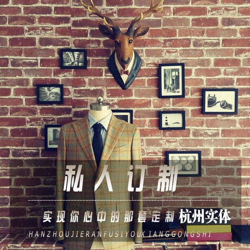 Suit Customized men's wedding gown Western suit tailored to the new superior wool business suit suit repairs