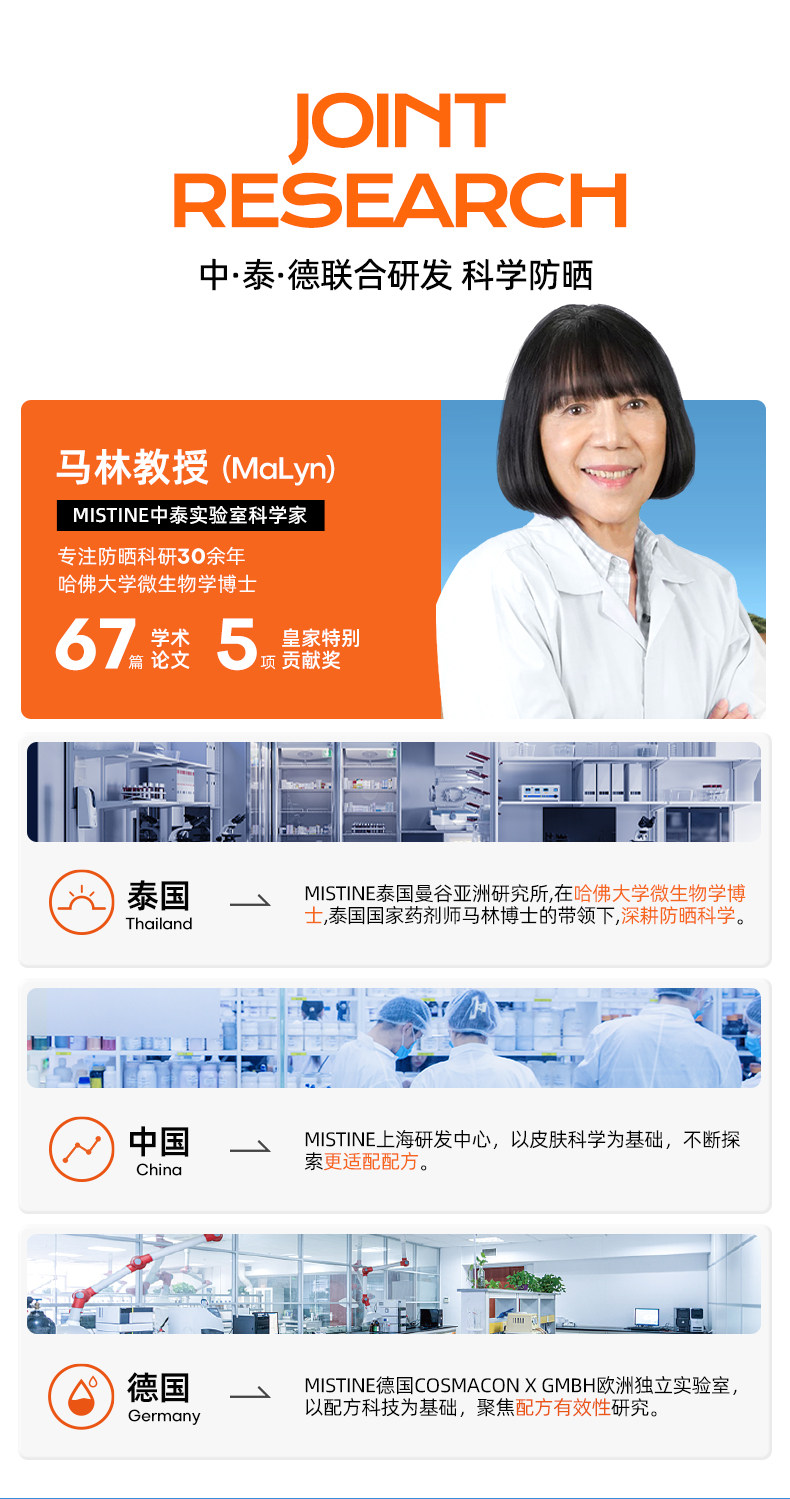 Mistine小黄帽防晒霜乳SPF50泰版面部防紫外线隔离男女官方蜜丝婷