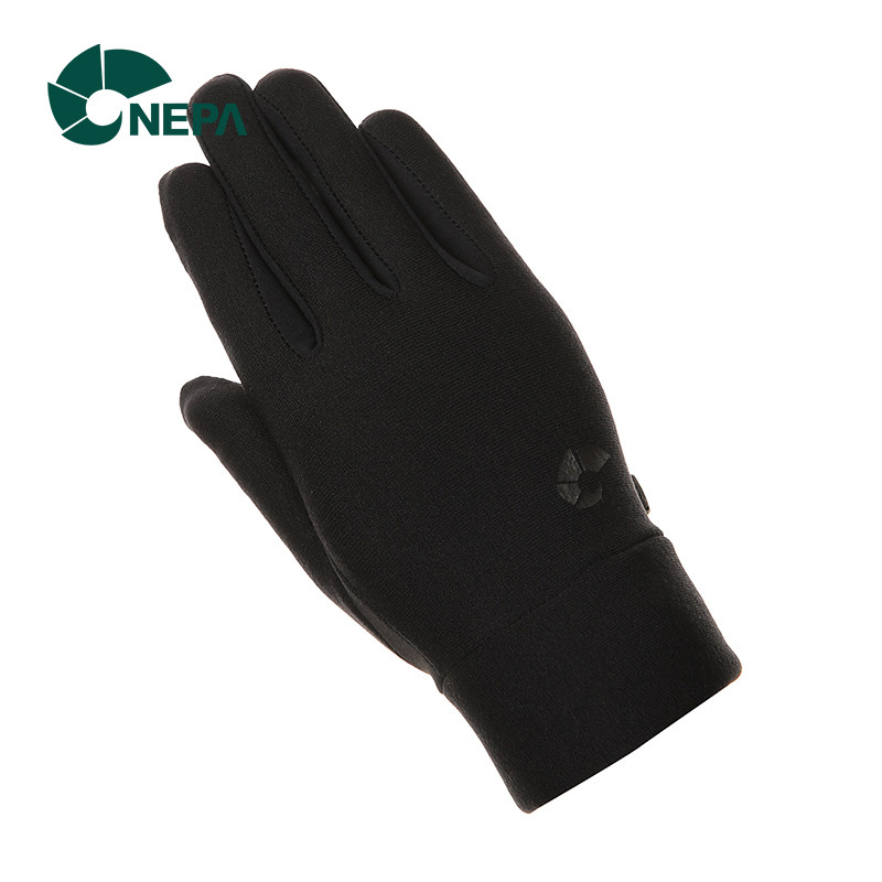 NEPA resistant to male and female universal movement long finger gloves elastic warm comfort touch screen gloves 7HE8102