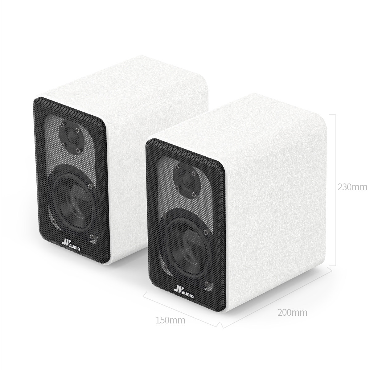 Wanyin Hifi-2000 Desktop Active Audiophile-Grade Hifi High-Fidelity Bookshelf Speakers Professional-Grade Floor-Standing Speakers