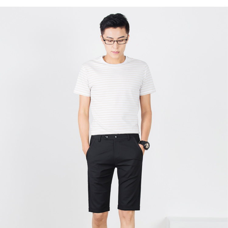 Quần short bé trai nam mùa hè 5 quần mỏng xu hướng quần đi biển Hàn Quốc phần mỏng quần co giãn hoang dã quần ống rộng nam