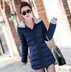 Jacket bông độn Winter-Trung bình Dài Xuống Ladies của phụ nữ 