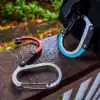 American Heroclip Qliplet Outdoor multi-function hook Hiking mountaineering non-slip casual hanging buckle ring