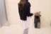 Áo xuân xuân mới nữ phiên bản Hàn Quốc của áo hai dây giả khảm áo len hoa dài áo len rộng nữ - Cardigan áo len cổ lọ nữ Cardigan