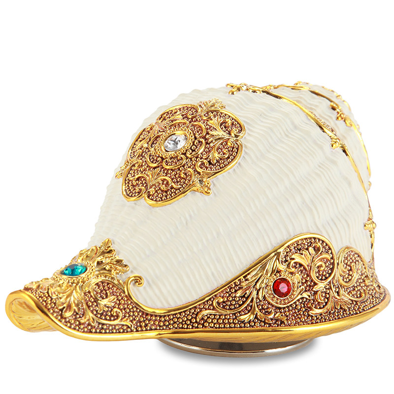 JARLL Music box Eight soundboxes for girls' children's birthday Valentine's Day gift ideas Rospin golden sea snail