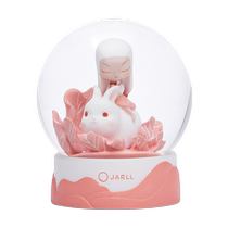 (Gift bonus) Zaner Jarll White Night Fairy Tale Crystal Ball Music Box Christmas gift for my daughter’s best friend