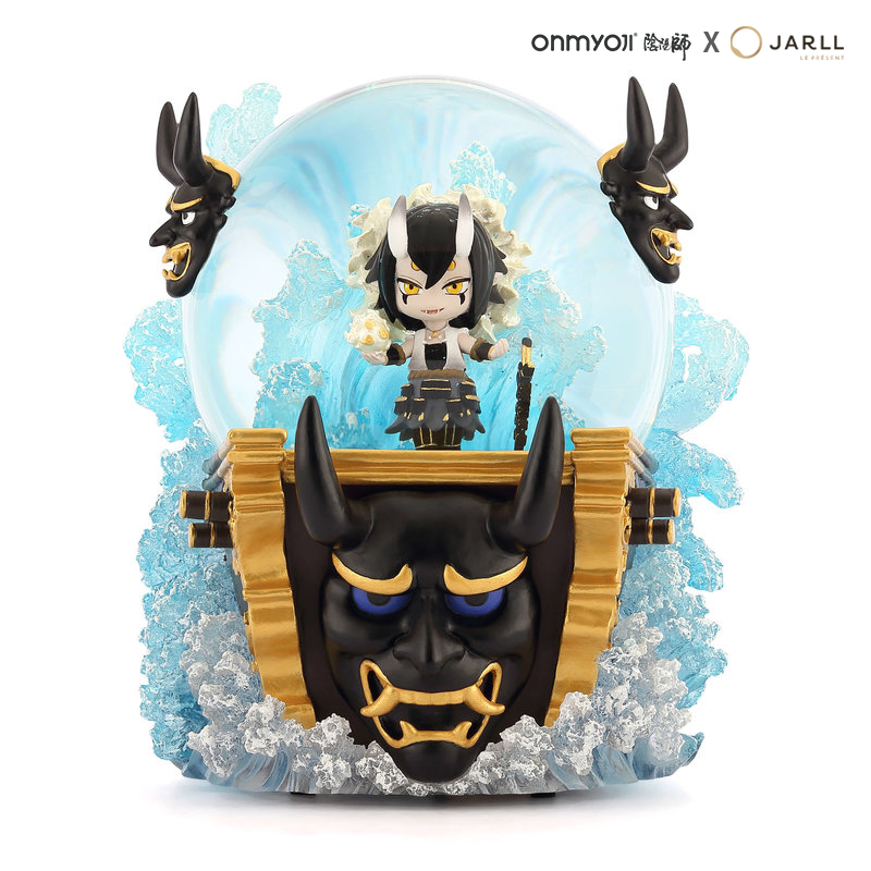 JARLL YIN & YANG DIVISION JOINT LARGE YUE BALLS WATER CRYSTAL BALL VALENTINE'S DAY GIFT MUSIC BOX 8 SOUNDBOX FOR GIRLS ' DAY GIFT MUSIC BOX