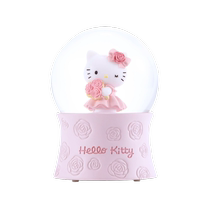 JARLLkitty boule de cristal boîte à musique boîte à musique anniversaire saint valentin cadeau pour filles filles ornements créatifs