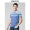 Jiu Mu Wang nam ngắn tay T-Shirt thời trang giản dị văn phòng kinh doanh công nhân Slim xu hướng bông làm bóng POLO áo sơ mi nam