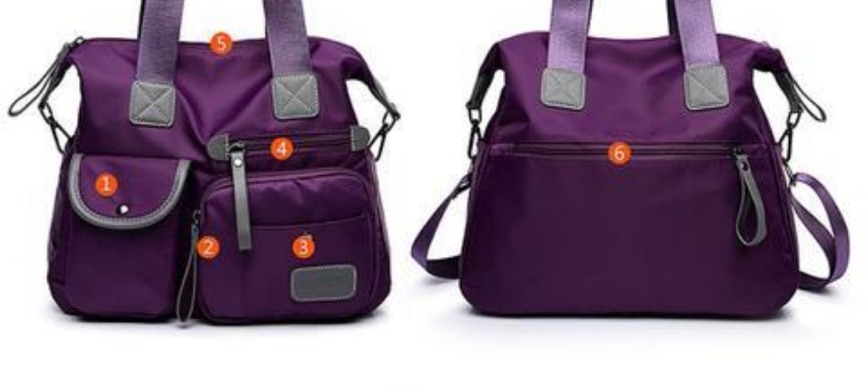 Túi xách nữ 2018 phiên bản Hàn Quốc mới của Oxford vải vai Messenger Túi nylon chống thấm nước vải lớn túi xách thủy triều túi xách ysl