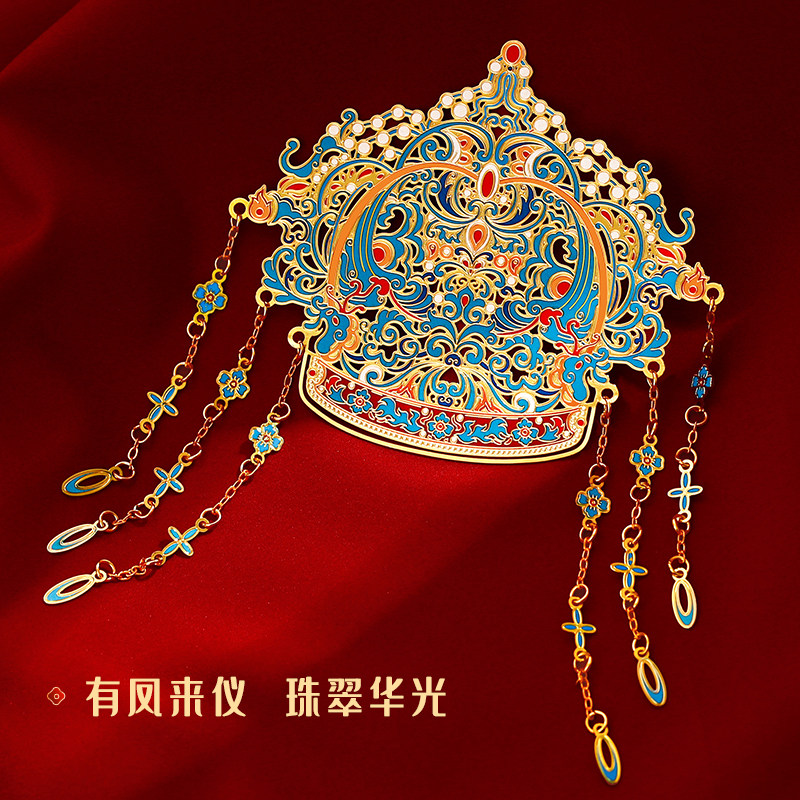点翠头冠:古代宫廷贵族的璀璨明珠?-商品-淘宝百科网