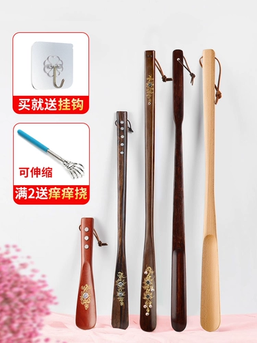 Сплошная деревянная обувная тяга с длинной длиной -обувь -одежда для обуви обувь обувь обувь обувь легкая роскошная обувь обувь обувь для обуви