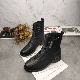 Martin boots nữ phong cách Anh 2019 mới thu đông da học sinh phiên bản hàn quốc của giày cổ ngắn hoang dã giày xe máy ủng trẻ em - Giày ống